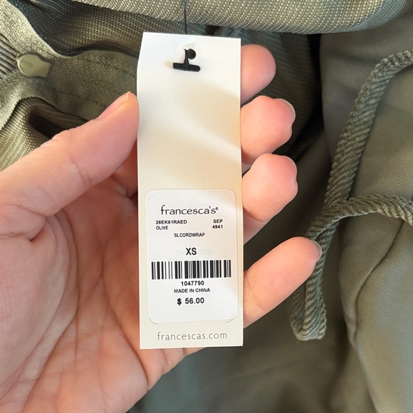 Elegant Olive Green Romper - Picture 12 of 12